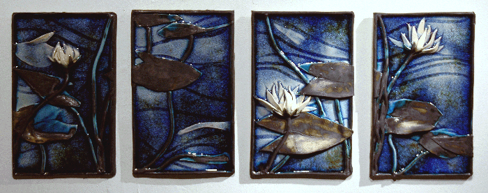Water Lilies Tiles